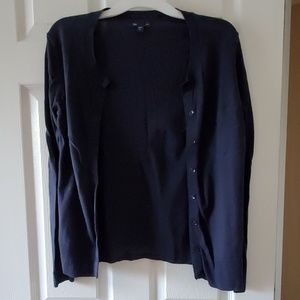 Navy Blue Gap Cardigan